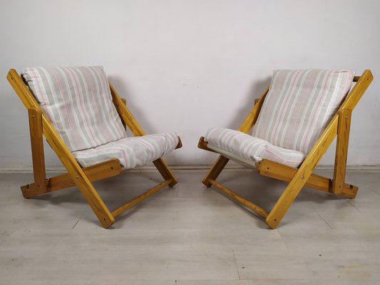 Vintage Mountain Folding Chairs, 1970s, Set of 3-EAD-1816198