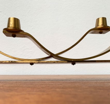 Vintage Movable Brass Candleholder, 1970s-UAH-1342043