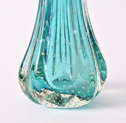 Vintage Murano Bullicante Glass Vase, 1960s-IXK-1344556