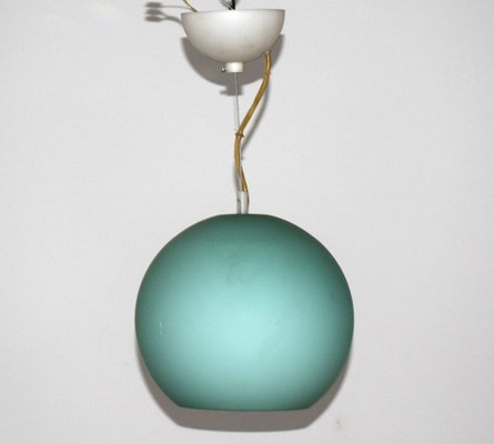 Vintage Murano Glass Ball Ceiling Lamp, 1970s-VA-1822530