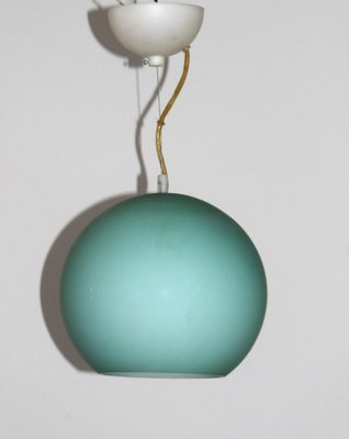 Vintage Murano Glass Ball Ceiling Lamp, 1970s-VA-1822530