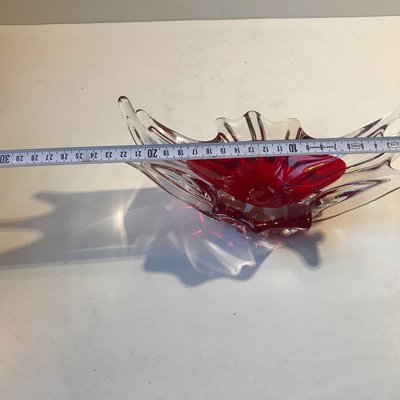 Vintage Murano Glass Bowl by Fratelli Toso, 1960s-LCR-898163