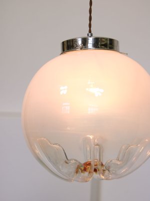 Vintage Murano Glass Ceiling Lamp from Mazzega-HGJ-1438678