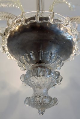 Vintage Murano Glass Chandelier, 1950s-VNE-644517