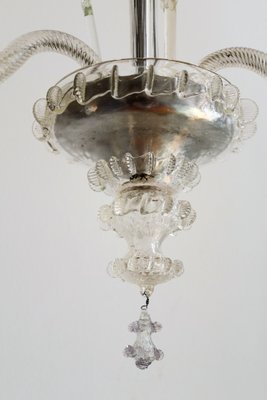 Vintage Murano Glass Chandelier, 1950s-VNE-644517