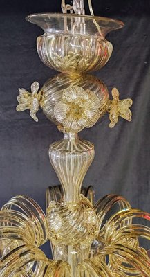 Vintage Murano Glass Chandelier, 1970s-INI-2021857