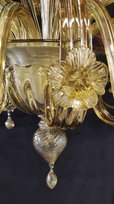 Vintage Murano Glass Chandelier, 1970s-INI-2021857