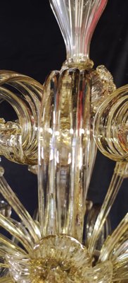 Vintage Murano Glass Chandelier, 1970s-INI-2021857