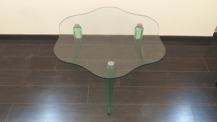 Vintage Murano Glass Coffee Table-KY-589161