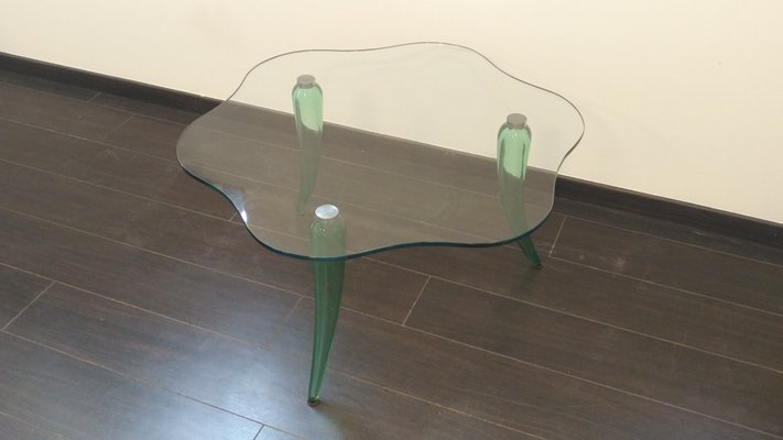 Vintage Murano Glass Coffee Table-KY-589161