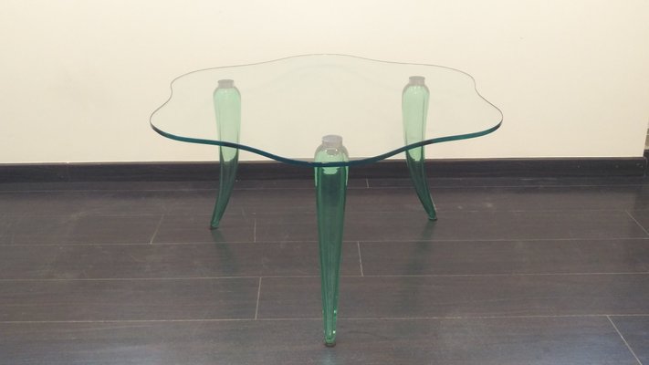 Vintage Murano Glass Coffee Table-KY-589161