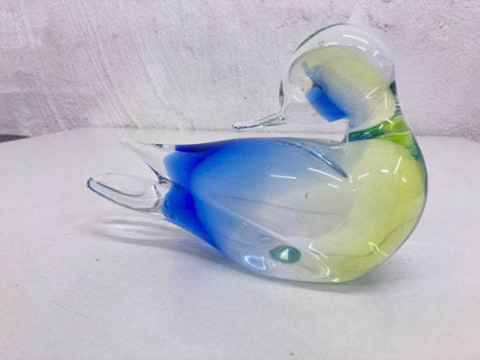 Vintage Murano Glass Ducks, Set of 2