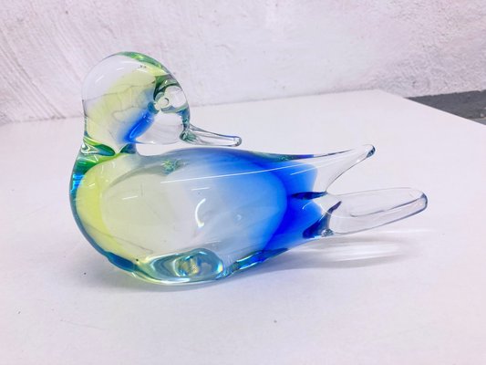 Vintage Murano Glass Ducks, Set of 2-AET-1231464