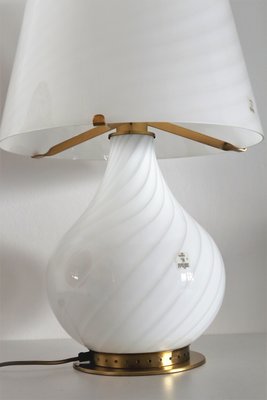 Vintage Murano Glass Mushroom-Shaped Table Lamp from Zonca, 1970s-VNE-743469