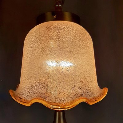 Vintage Murano Glass Pendant Lamp, Italy, 1980s-WQC-846761