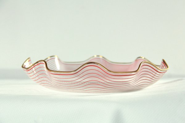 Vintage Murano Glass Plate / Bowl, Italy, 1960s-HUY-1749028