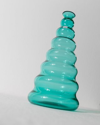 Vintage Murano Glass Vase by Enrico Coveri, Italy, 1980s-HVJ-2041672