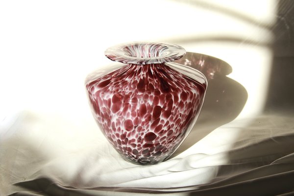 Vintage Murano Glass Vase, Italy, 1970s-HUY-1766306