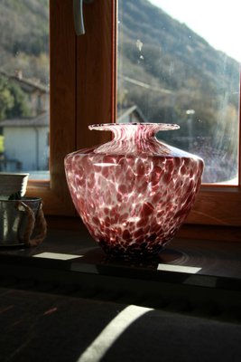 Vintage Murano Glass Vase, Italy, 1970s-HUY-1766306