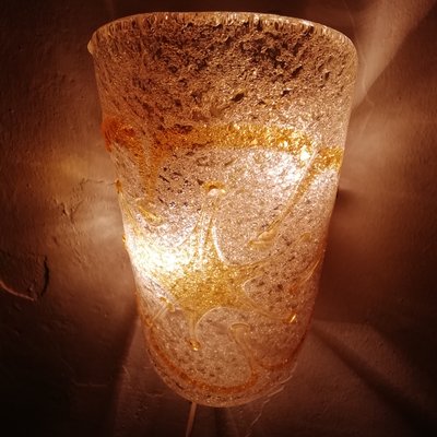 Vintage Murano Glass Wall Light, 1970s-RGF-783007