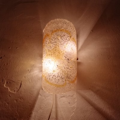 Vintage Murano Glass Wall Light, 1970s-RGF-783007