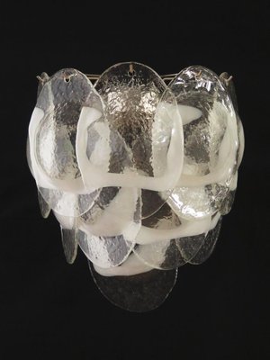 Vintage Murano Glass Wall Sconces, 1970s, Set of 2-OVO-1235227