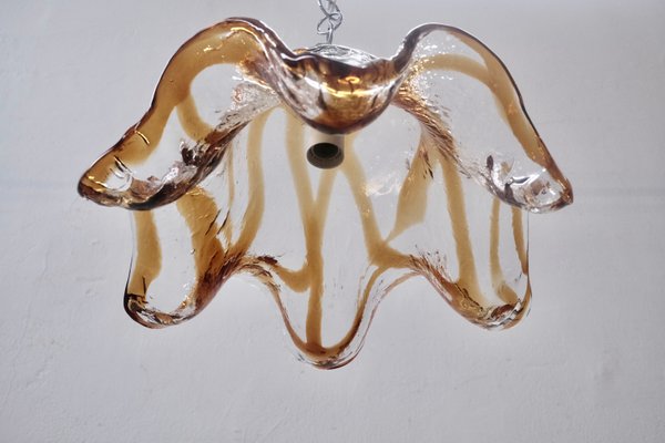 Vintage Murano Pendant Lamp from Mazzega, 1970s-XSG-1432115