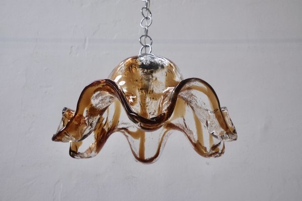 Vintage Murano Pendant Lamp from Mazzega, 1970s-XSG-1432115