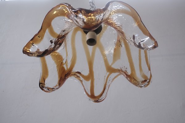 Vintage Murano Pendant Lamp from Mazzega, 1970s-XSG-1432115