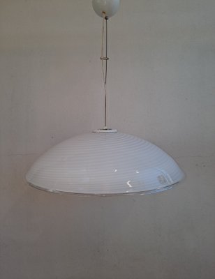 Vintage Murano Swirl Ceiling Light, 1960s-HIT-1427868