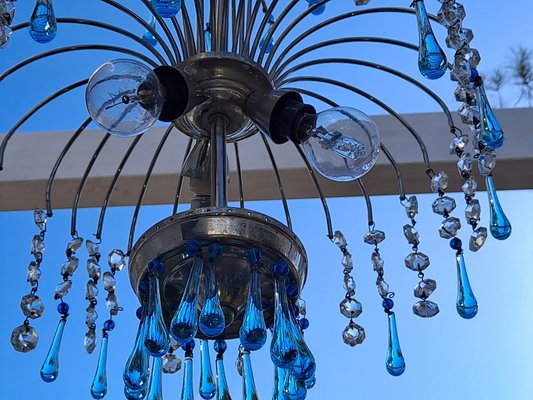 Vintage Murano Waterfall Chandelier-HIT-1010617