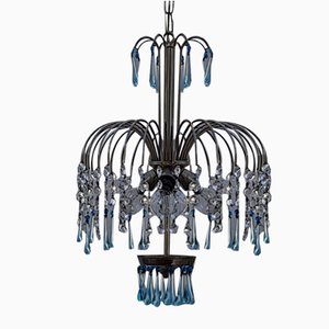 Vintage Murano Waterfall Chandelier-HIT-1010617