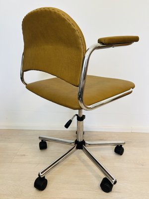 Vintage Mustard Kovona Office Chair, 1970s-YNX-2035688