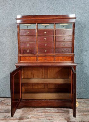 Vintage Napoleon III Cabinet in Mahogany-MWB-1771077