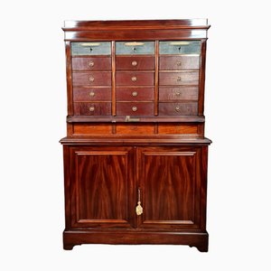 Vintage Napoleon III Cabinet in Mahogany-MWB-1771077