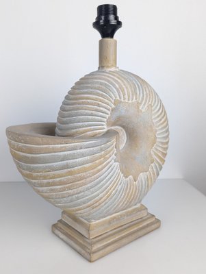 Vintage Nautilus Table Lamp, 1980s-JJT-1548063