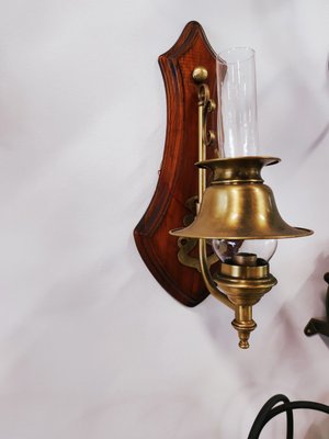 Vintage Navy Sconce-QLH-820079