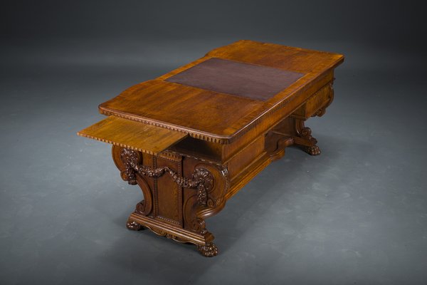 Vintage Neo-Renaissance Desk, 1920s-ZZH-1725115