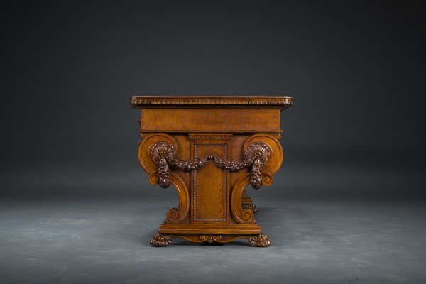 Vintage Neo-Renaissance Desk, 1920s-ZZH-1725115