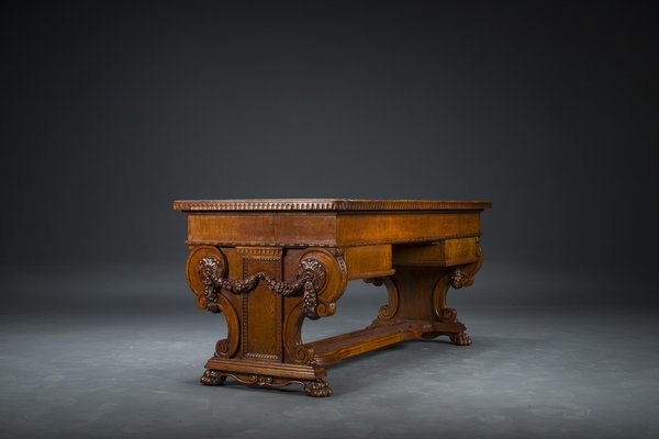 Vintage Neo-Renaissance Desk, 1920s-ZZH-1725115