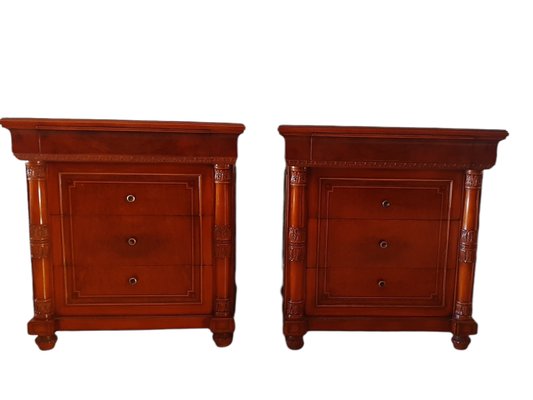 Vintage Nightstand in Mahogany, Set of 2-TCS-1348037