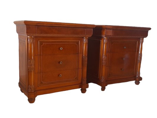 Vintage Nightstand in Mahogany, Set of 2-TCS-1348037