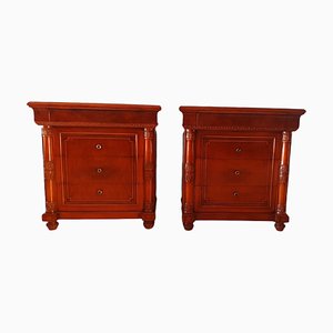 Vintage Nightstand in Mahogany, Set of 2-TCS-1348037