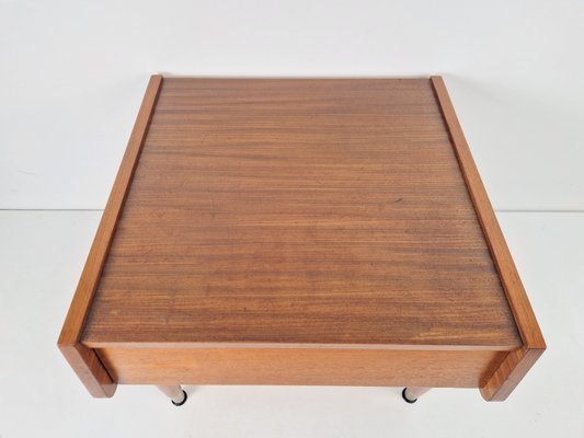 Vintage Nightstand in Teak with Drawer, Denmark, 1960s-AXJ-2020579