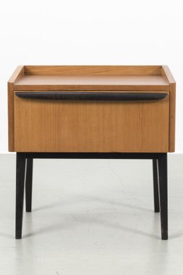 Vintage Nightstand in Wood Veneer-OKG-1750992