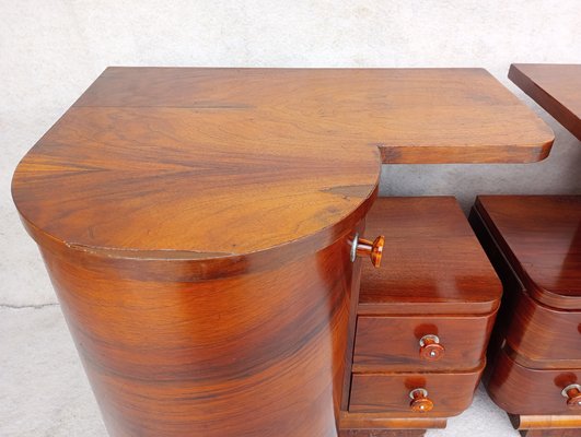 Vintage Nightstands from Up Závody, 1940s, Set of 2-VIC-1776776