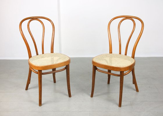 Vintage No. 218 Dining Chairs by Michael Thonet, Set of 2-HGJ-1282702