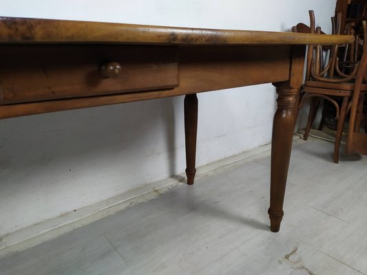 Vintage Noyer Farm Table-EAD-1789911