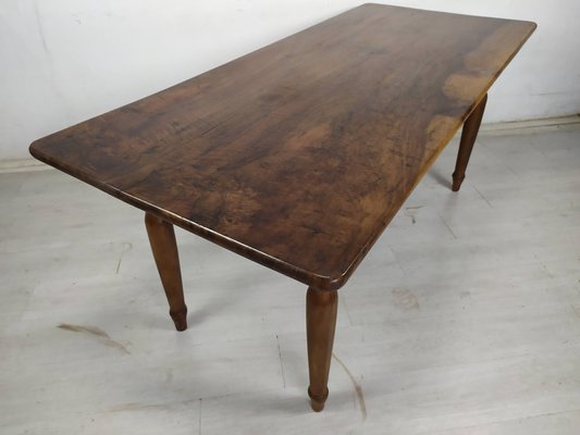 Vintage Noyer Farm Table-EAD-1789911