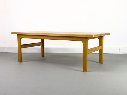 Vintage Oak Coffee Table by Niels Bach, 1970s-QEQ-1790416